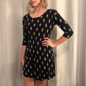 Black Pattern Dress